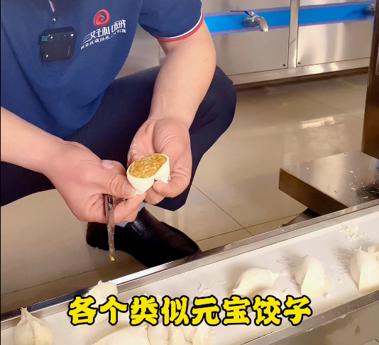 餃子機(jī)做出來的餃子效果