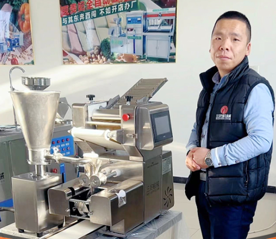 包子機和餃子機合二為一的包子餃子一體機長啥樣？